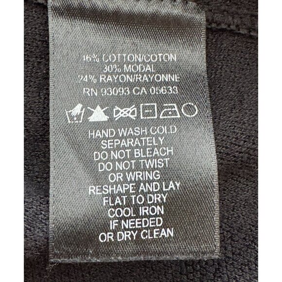 NIC + ZOE Black Crochet Knit Sheath Dress Sleeveless Lined Boho Elegant Womens M - Picture 7 of 8